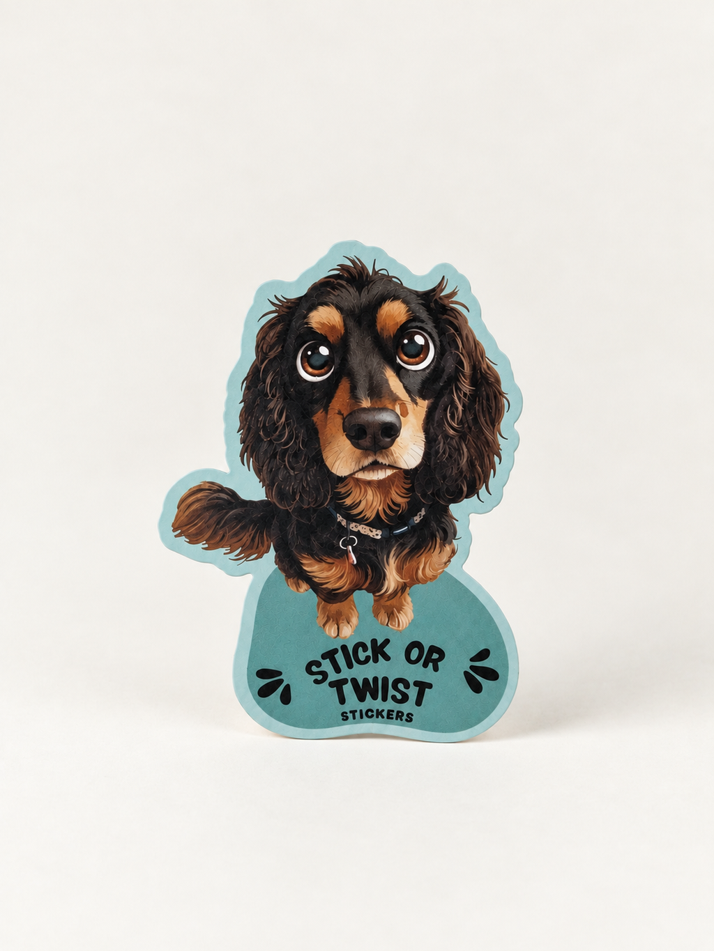 The Twist Cute Collectable Eco Sticker Pack - Dog Edition