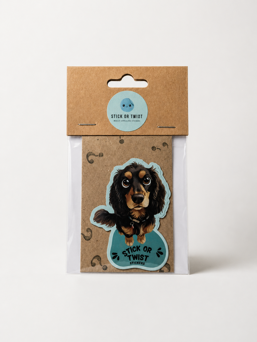 The Twist Cute Collectable Eco Sticker Pack - Dog Edition